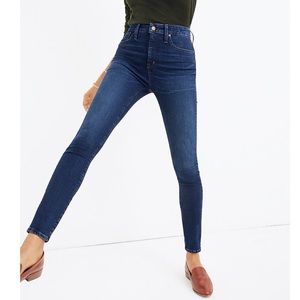 High waisted skinny jean